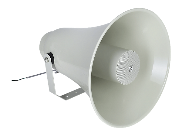 Акустическая система Intrend [ITSPK-650HT] двухполосная, рупорная: 6.5"НЧ, 1"ВЧ, 80Вт/40Вт(100В), 250Гц - 15кГц, maxSPL 124dB, покрытие до 500м, STIPA 0.8, IP66, вес 3.3 кг, цвет: бежевый