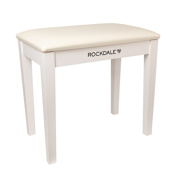 ROCKDALE Rhapsody 100 White - Банкетка-стул для фортепиано