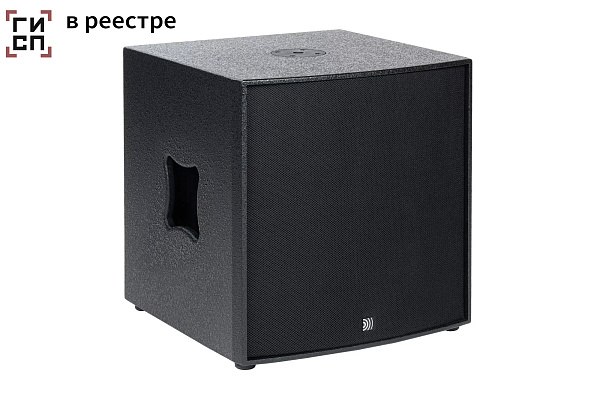 Сабвуфер DS Proaudio [CX S15] пассивный, 15”, 800/3200 Вт, 8 Ом, частотный диапазон 45-300 Гц Гц (+/- 3 дБ), звуковое давление продолжительное/пиковое 127/133 дБ