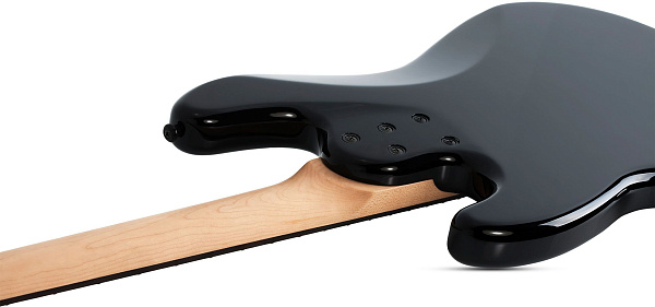 Бас-гитара SCHECTER [J-4 ROSEWOOD FB G.BLK ] бас-гитара 4-струнная, корпус: ольха, гриф: клен, накладка палисандр, на болтах, 21 лад, цвет: Gloss Black (G.BLK)