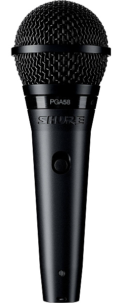 SHURE PGA58-XLR-E - Кардиоидный вокальный микрофон с выключателем