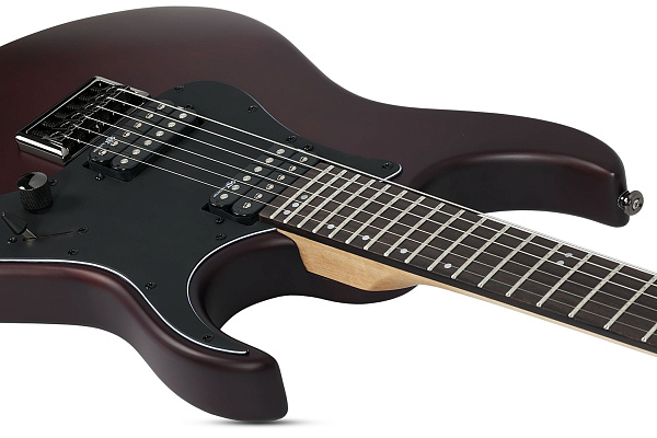 Электрогитара SCHECTER [BANSHEE-6 SGR BY SCHECTER WSN] электрогитара 6-струнная, с чехлом, корпус: липа, гриф: клен, накладка: палисандр, 24 лада, цвет Walnut Satin (WSN)