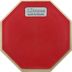 LDTP6-RD - тренировочный пэд 6", резина, красный, LDrums