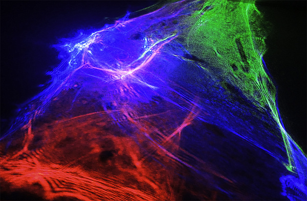 Robolight PolarShowNG RGB Лазерный эффект северного сияния.