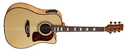 Martinez W-124 BC/N Электроакустическая гитара, цвет натуральный.