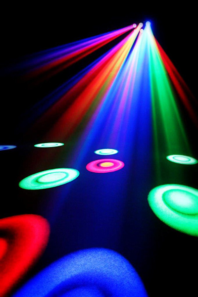 Involight OB200 - LED светильник многолучевой, 6 линз, 18 шт. х 3 Вт RGB, DMX-512