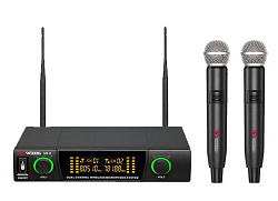 Volta US-2(505.75/622.665) - Микрофонная радиосистема с двумя ручными динамическими микрофонами