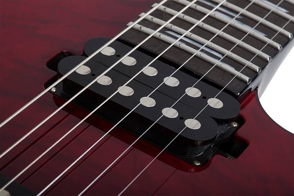Электрогитара SCHECTER [REAPER-6 ELITE BLOOD BURST BB] электрогитара 6-струнная, корпус: красное дерево, топ: стеганый клен, гриф: венге, накладка: черное дерево, 24 лада, цвет: Blood Burst (BB)