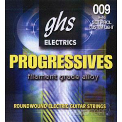 GHS STRINGS PROGRESSIVES PRCL Струны для электрогитары (9-46).