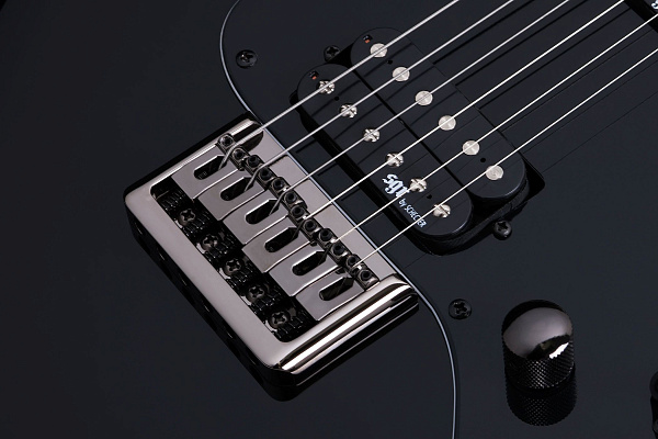 Электрогитара SCHECTER [BANSHEE-6 SGR BY SCHECTER SBK] электрогитара 6-струнная, с чехлом, корпус: липа, гриф: клен, накладка: палисандр, 24 лада, цвет Satin Black (SBK)