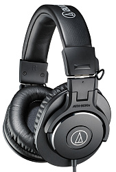 AUDIO-TECHNICA ATH-M30x студийные полноразмерные наушники закрытого типа, с ровной характеристикой