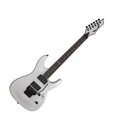 Dean C550F MWH Электрогитара, тип Ibanez, 24 лада, 25 1/2, HH актив, 1V+1T, floyd rose, цвет белый.
