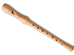Hohner B9560 Блок-флейта C-soprano, материал - светло-лакированное грушевое дерево, 2 части, барочна