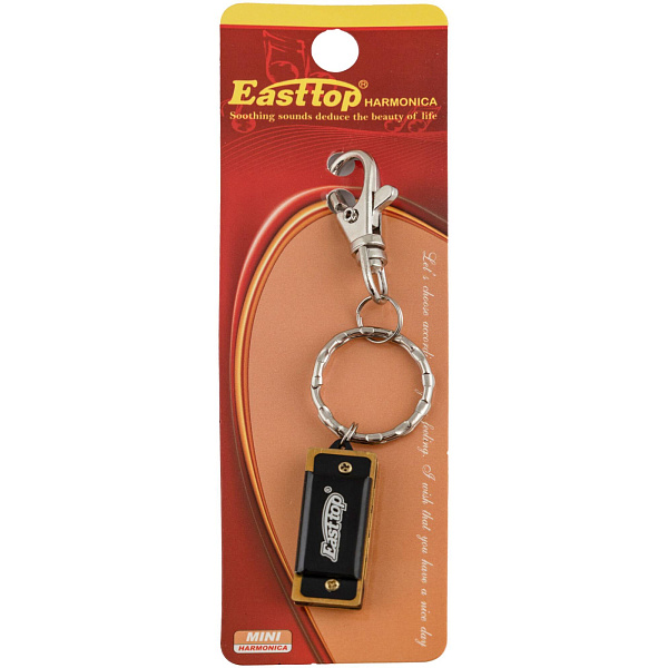 EASTTOP DF4S BLACK - Губная гармоника уменьшенная 