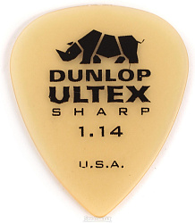 Dunlop 433R1.14 Медиатор Ultex Sharp, 1,14 мм, стандартная форма.