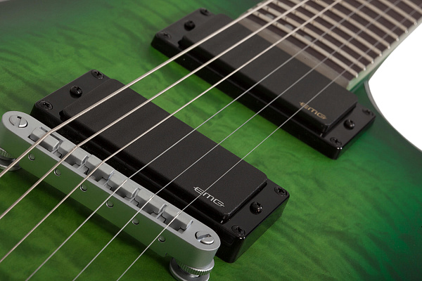 Электрогитара SCHECTER [C-1 PLATINUM SGRB] электрогитара 6-струнная, корпус: красное дерево, гриф: клен, накладка: палисандр, 24 лада, цвет: Satin Green Burst (SGRB)