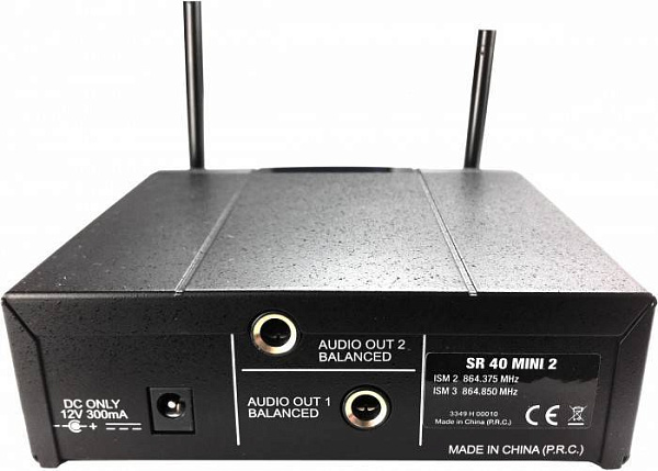 AKG WMS40 MINI2 VOCAL SET BD US25A/C (537.500 & 539.300) - Вокальная радиосистема 