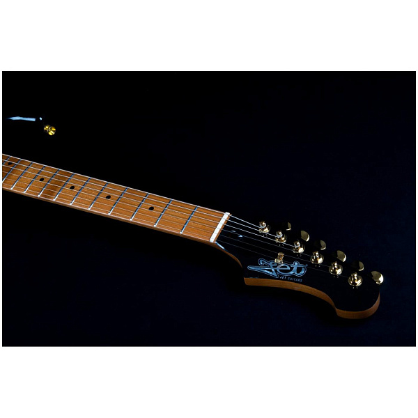 JET JS-400-BK G- Электрогитара, Stratocaster, цвет чёрный