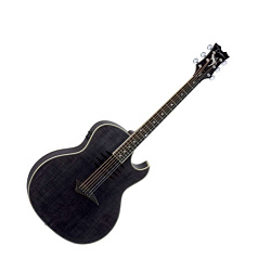 Dean MAKO TBK Электроакустическая гитара, 25 1/4, EQ, тюнер, цвет – прозрачный черный.