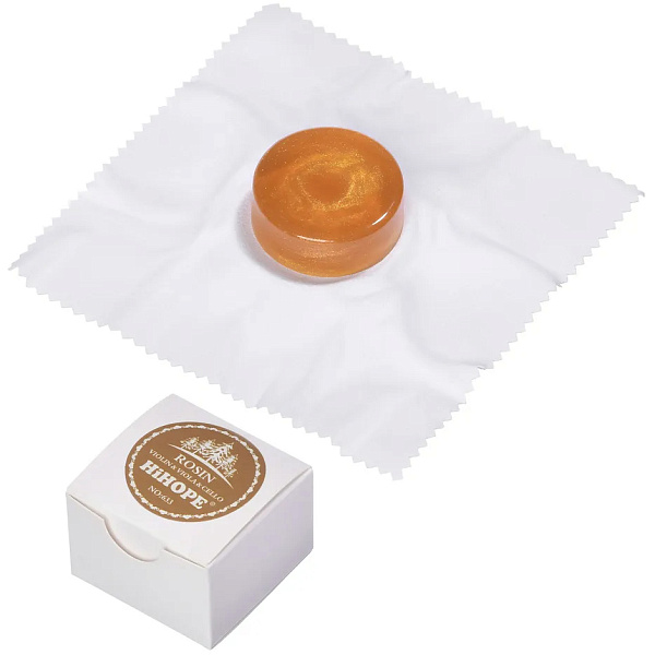 HiHOPE 633 - Канифоль для скрипки, альта, виолончели золотая 