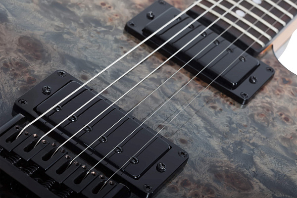 Электрогитара SCHECTER [PT STANDARD BFBB] электрогитара 6-струнная, корпус: красное дерево, топ из капа, гриф: печеный клен, накладка: палисандр, 22 лада, цвет Black Fade Burst Burl (BFBB)