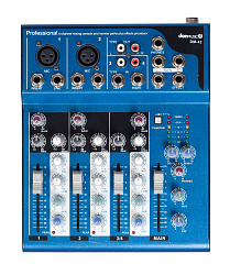 Don Music DM-42 Микшерный пульт. 2 моно, 1 стерео канал.Процессор эффектов