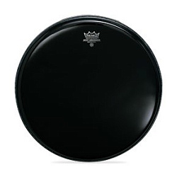 Remo ES-0018-00 18"Ebony ambassador, пластик для бараб. чёрный