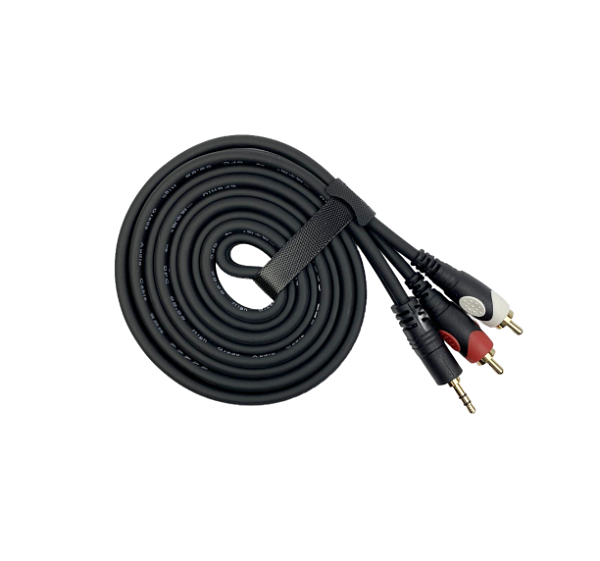 ESHINE ES-1363 - Аудиокабель 3,5 мм миниджек стерео - 2 х RCA тюльпана, 1,8 м