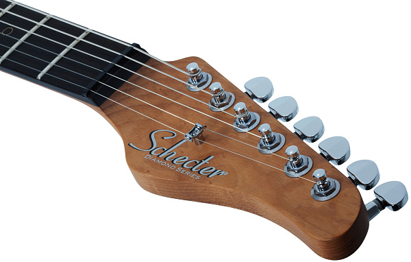 Электрогитара SCHECTER [NICK JOHNSTON TRAD-HSS A. FROST] электрогитара 6-струнная, корпус: ольха, гриф: обоженный клён, накладка черное дерево, на болтах, звукосниматели: HSS, 22 лада, цвет: Atomic Frost