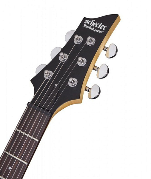 Электрогитара SCHECTER [C-6 DELUXE SBK] электрогитара 6-струнная, корпус: липа, гриф: клен, накладка: палисандр, 24 лада, цвет: Satin Black (SBK)