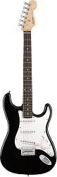 FENDER SQUIER MM STRATOCASTER HARD TAIL BLACK Электрогитара ,цвет черный