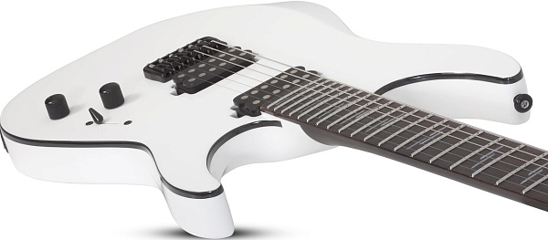 Электрогитара SCHECTER [REAPER-6 CUSTOM G.WHT] электрогитара 6-струнная,корпус: красное дерево, гриф: венге, накладка: черное дерево, 24 лада, цвет: Gloss White