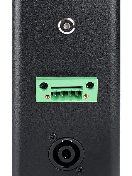 Звуковая колонна Intrend [ITSPK-CL425T-B] пассивная, 4x2.5", 8 Ом / 100V (100Вт), SPL 113dB,  106Hz-20kHz, 120°x20° (HхV), вес 3.5кг, цвет черный, крепление в комплекте, (цена за 1шт., в упаковке 2 шт.)