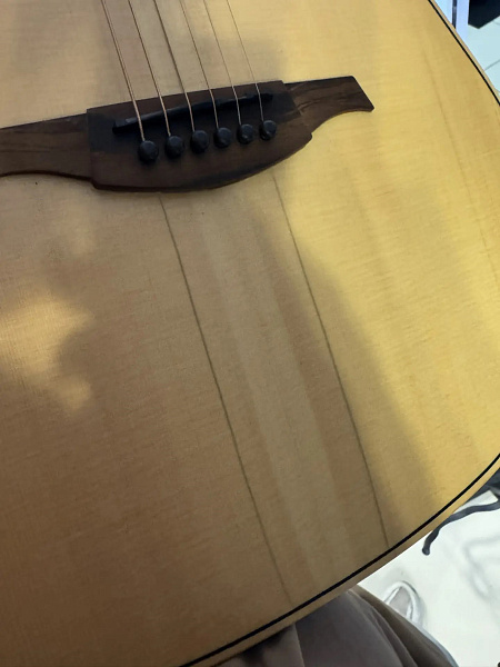 Уцененный товар ROCKDALE Aurora D3 Gloss NAT - Акустическая гитара дредноут, цвет натуральный 