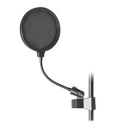 INVOTONE MPF200 Поп фильтр (съемный) в блистере с креплением на микрофонную стойку