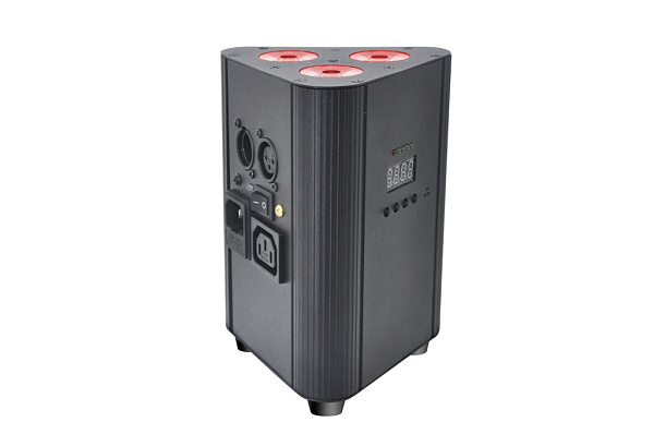 PL-103A Светодиодный прожектор, аккумуляторный, RGB, 3х4Вт, LFocus