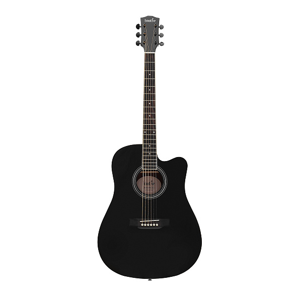 Emotive Rightwood D1 BK - Акустическая гитара дредноут, цвет черный
