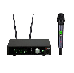 VOLTA US-101 (592-611.8MHz) - Микрофонная 100-канальная радиосистема с ручным микрофоном 