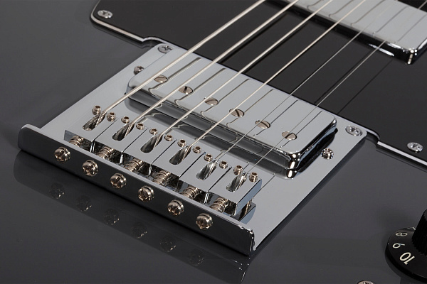 Электрогитара SCHECTER [PT EX DORIAN GRAY DG] электрогитара 6-струнная, баритон, корпус: ньятон, гриф: клен, накладка: черное дерево, 22 лада, цвет: Dorian Gray (DG)