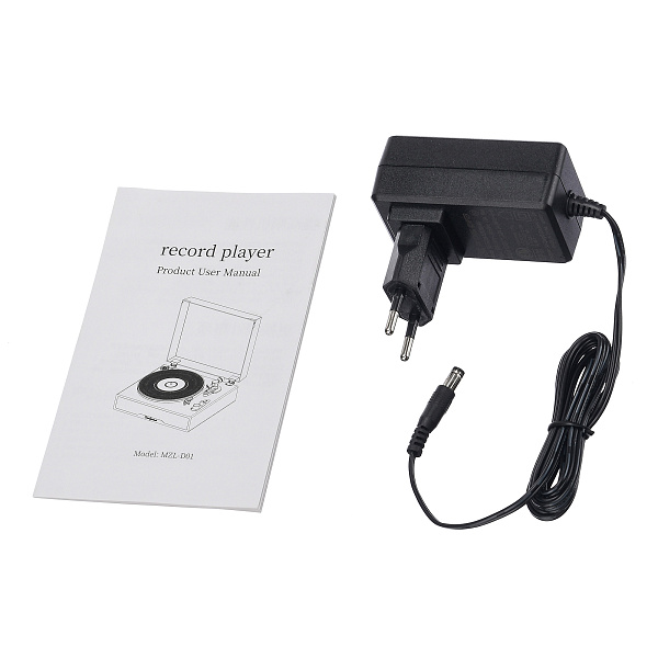 ROCKET VP-D01 - Виниловый проигрыватель, цвет коричневый