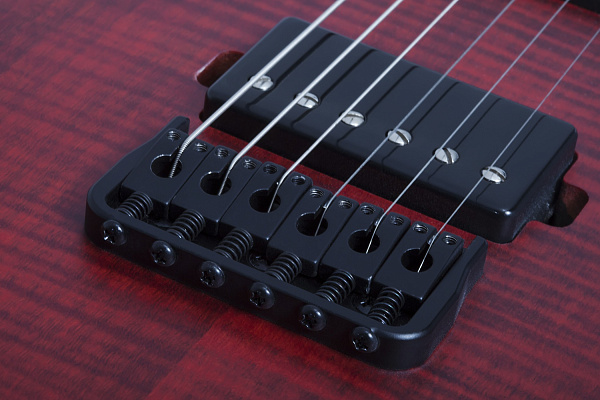 Электрогитара SCHECTER [SUNSET-6 EXTREME SCB] электрогитара 6-струнная, корпус: ньятон, топ: огненный клен, гриф: клен, накладка: черное дерево, 24 лада, цвет: Scarlet Burst (SCB)