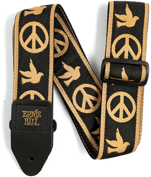 ERNIE BALL 4613 Jacquard Peace Love - Ремень для гитары