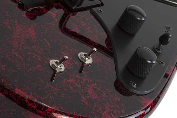 Электрогитара SCHECTER [SUN VALLEY SUPER SHREDDER FR-S RED REIGN RR] электрогитара 6-струнная, корпус: красное дерево, гриф: клен, накладка: черное дерево, 22 лада,Sustaniac, FloydRose, цвет: RED REIGN (RR)