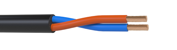 Кабель акустический Wize [WSC16100CCA] 100 м, 16 AWG ССА, 1.5 мм2, диаметр 8мм, омедненный алюминий, 30 x 0.25 мм, черный, бухта