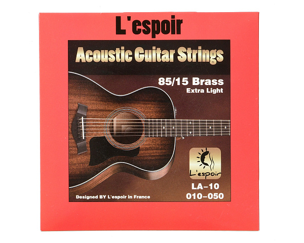 L'ESPOIR LA-10 - Струны для акустических гитар