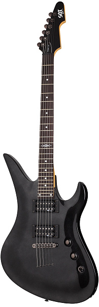 Электрогитара SCHECTER [AVENGER SGR BY SCHECTER MBLK] электрогитара 6-струнная, с чехлом, корпус: липа, гриф: клен, накладка: палисандр, 24 лада, цвет Metallic Black (MBLK)