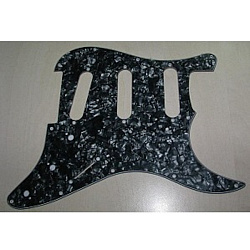 Caraya H-1001F Защитная накладка для электрогитары SSS, черный перламутр.