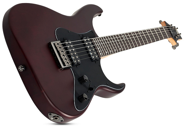Электрогитара SCHECTER [BANSHEE-6 SGR BY SCHECTER WSN] электрогитара 6-струнная, с чехлом, корпус: липа, гриф: клен, накладка: палисандр, 24 лада, цвет Walnut Satin (WSN)