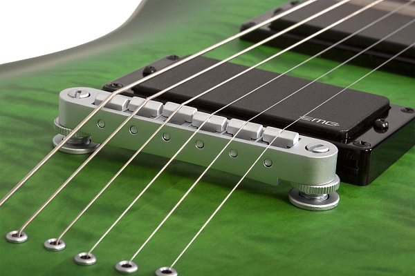 Электрогитара SCHECTER [C-1 PLATINUM SGRB] электрогитара 6-струнная, корпус: красное дерево, гриф: клен, накладка: палисандр, 24 лада, цвет: Satin Green Burst (SGRB)
