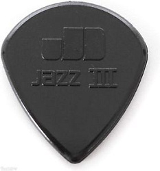 Dunlop 47P3S медиатор NYLON , JAZZ, черный